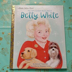 BETTY WHITE Little Golden Book Biography Series NEW Actress Comedian Activist